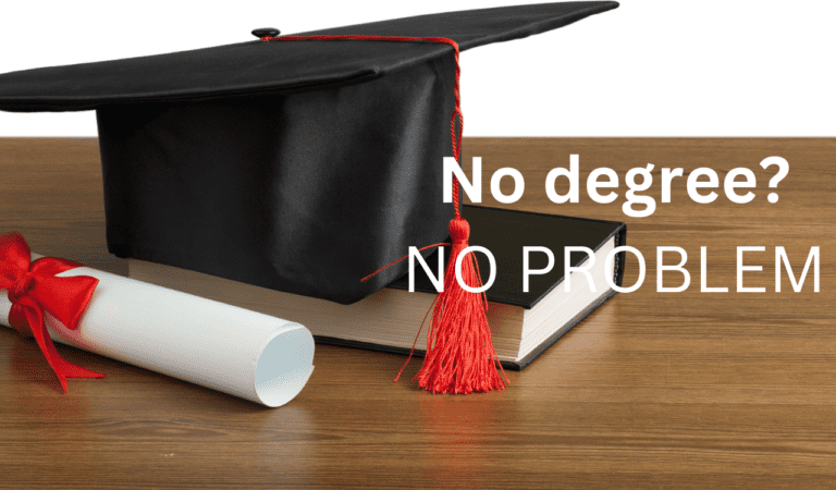 Can you Consult without a degree? here’s how to do it